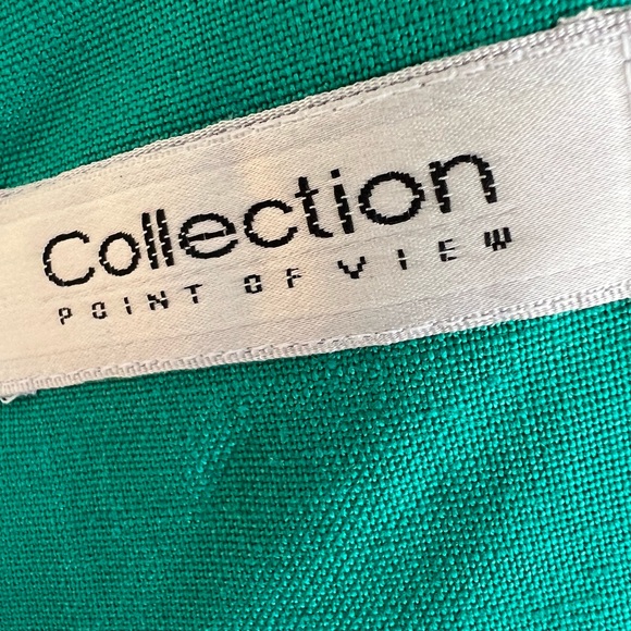 Collection Point Of View Dress.  Green midi,     Size 6. - Picture 4 of 5